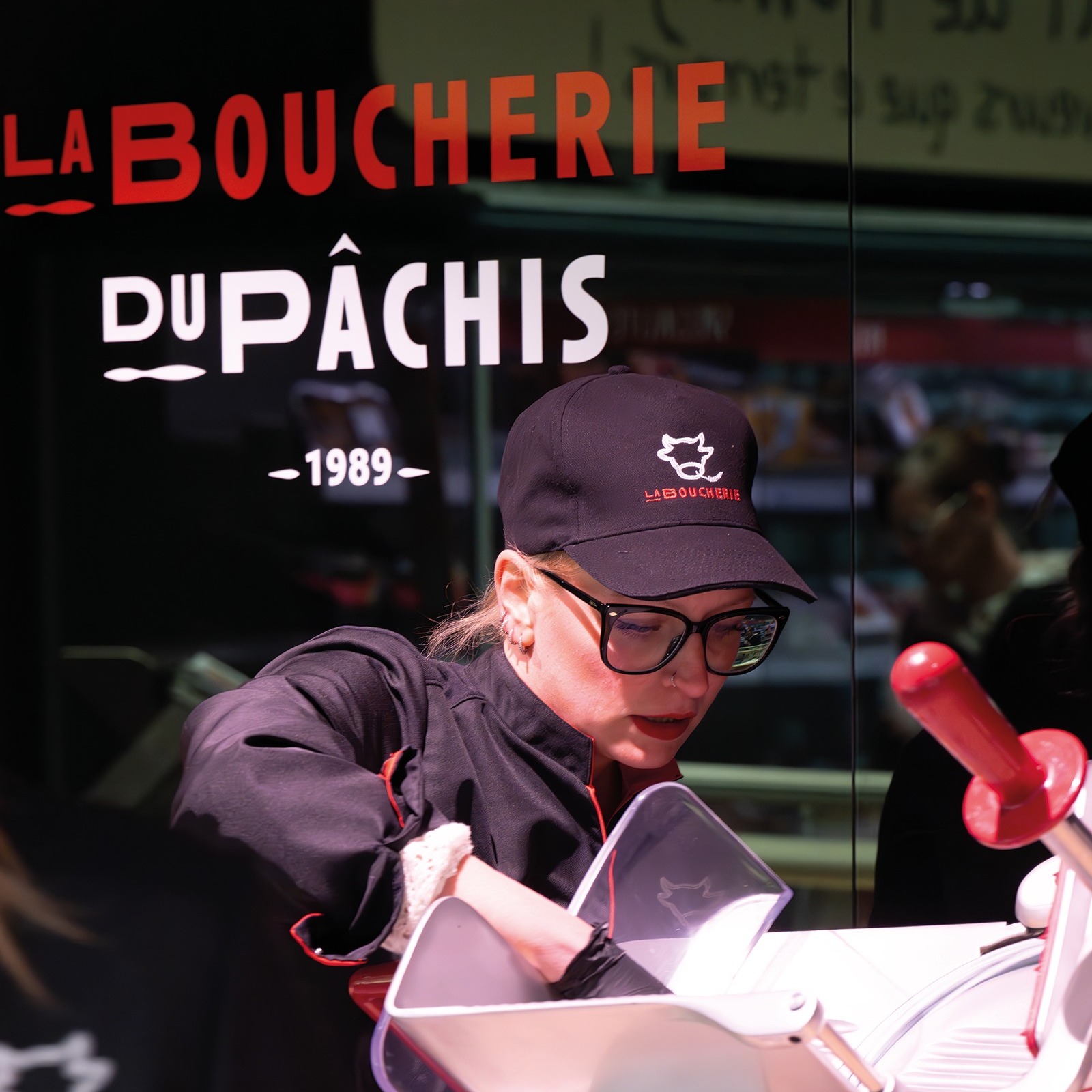 Bouchère trancheuse