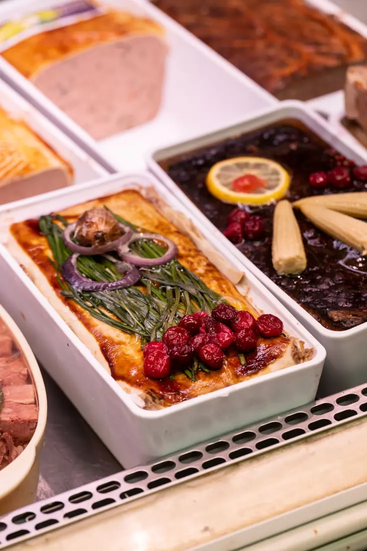Patés artisanaux de la boucherie